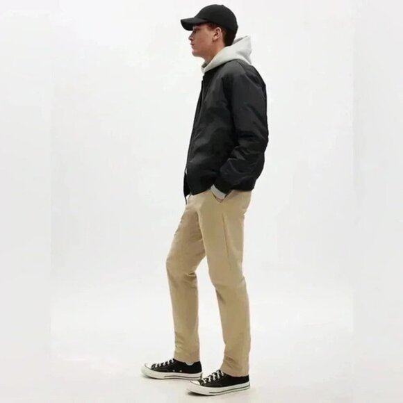 GAP Mens Pants Modern Slim Fit Chinos GapFlex Khaki Tan Size 32x32 - Picture 2 of 14